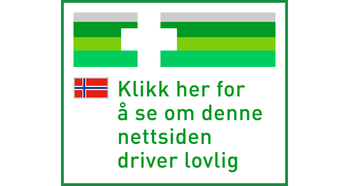 Logo som viser om nettapotek eller annet utsalgssted er registert hos DMP
